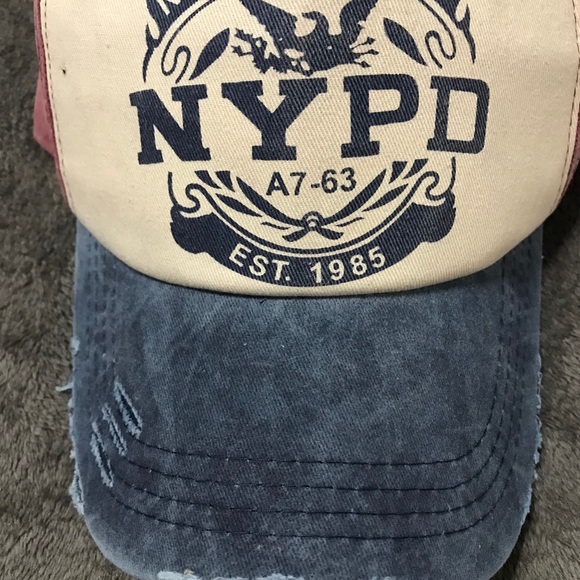 NYPD Adjustable Unisex Baseball Style Cap Soft Cotton Feel - Picture 4 of 6